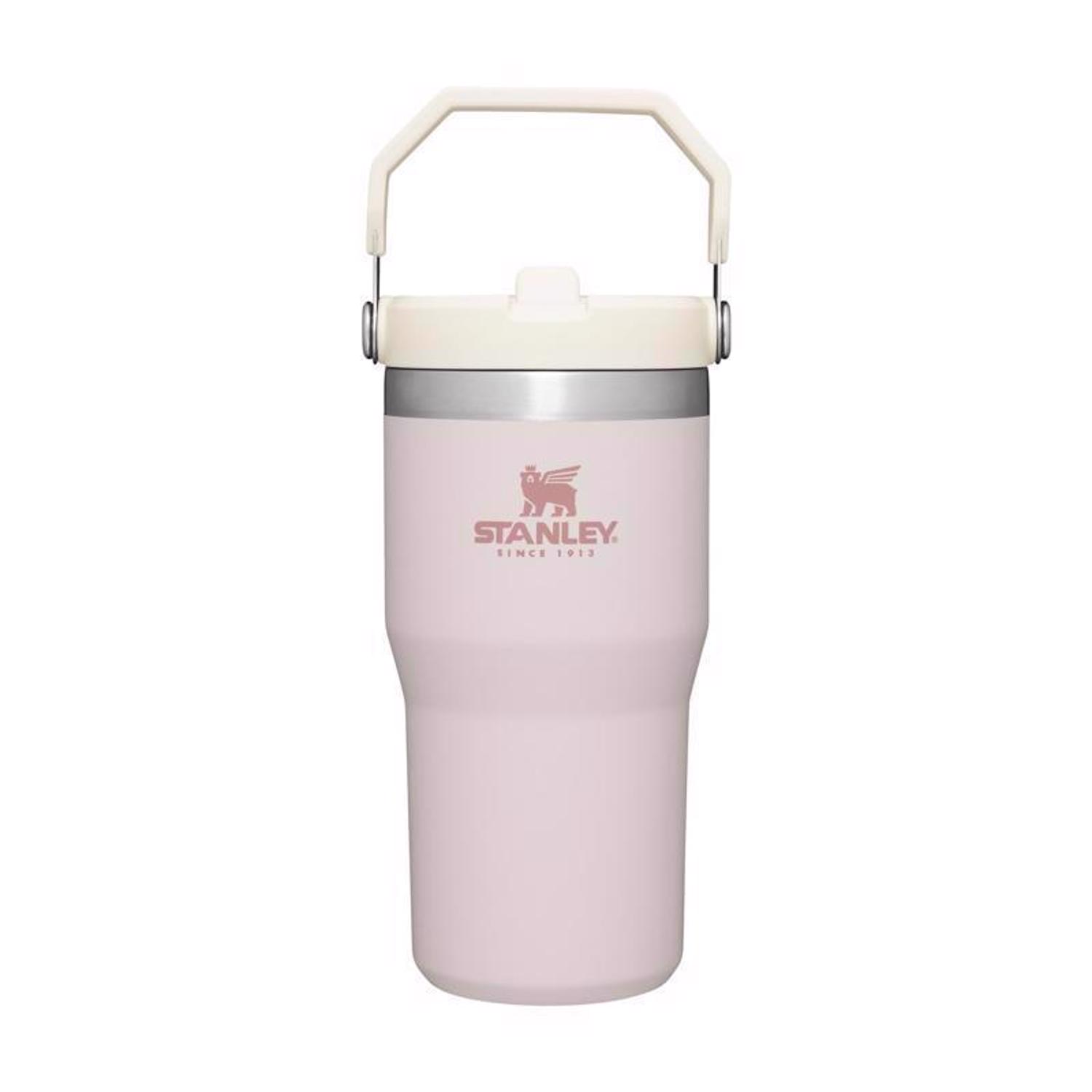 Stanley The Quencher H2.0 FlowState 30 oz Double-wall Vacuum Rose Quartz  BPA Free Insulated Tumbler
