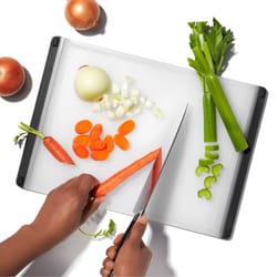 OXO Good Grips 14.75 in. L X 10.5 in. W X 0.5 in. Plastic Utility Cutting Board