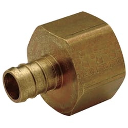 SharkBite 1/2 in. PEX X 1/2 in. D FPT Brass Female Adapter