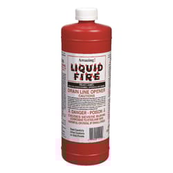 Amazing Liquid Fire Liquid Drain Opener 32 oz