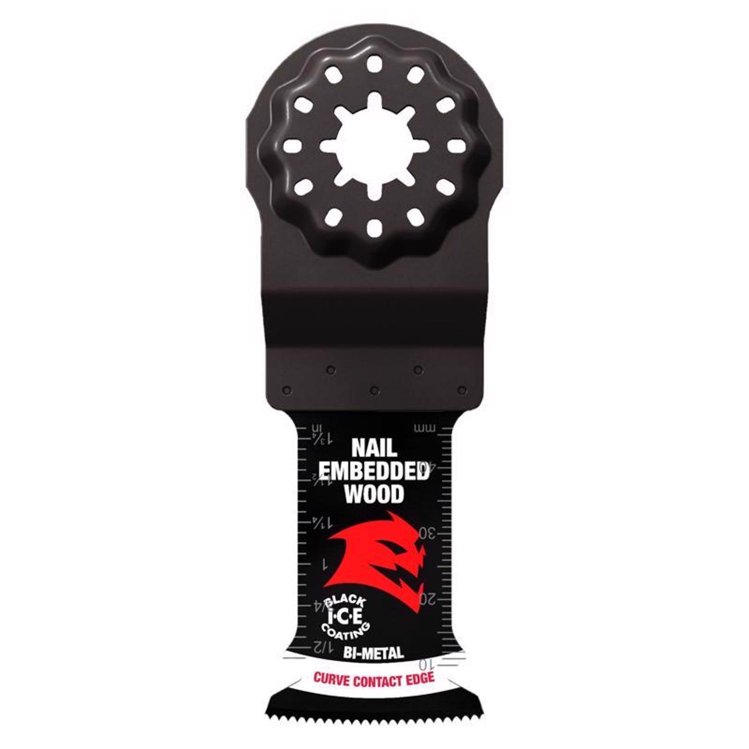 Diablo Starlock 1-1/4 in. W Bi-Metal Curved Contact Edge Oscillating Blade Nail-Embedded Wood 10 pk Sansujyuku sansujyuku.com
