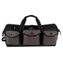 Bucket Boss All-Purpose Tool Bag 29 pocket Black/Gray