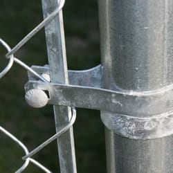 Yardlink 48 in. H Silver Metal Chain Link Fence Tension Bar