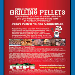 Papa's Kansas City Hardwood Pellets All Natural Competition Blend 40 lb