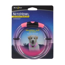 Nite Ize NiteHowl Pink Plastic Dog Collar