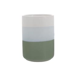 Pavilion We People 18 oz White/Green BPA Free Camping Mug
