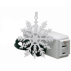 Xodus Innovations White Touch Control Snowflake Ornament 1.88 in.