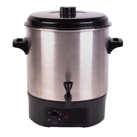 27 L Enamel Electric Boiling Water Bath Steam Canner Pot - China Fruit  Preserve and Steam Canner Pot price