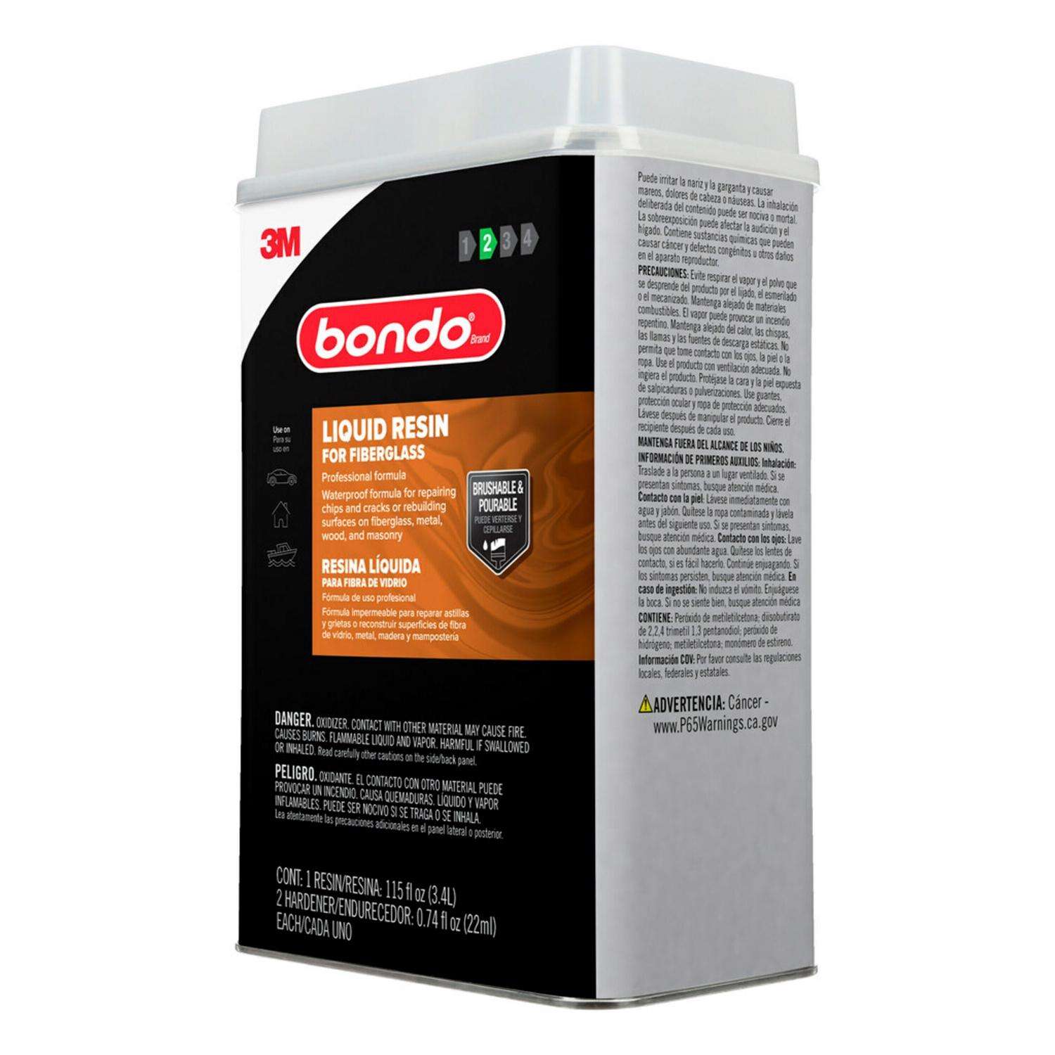 Bondo® Fiberglass Resin Repair Kit