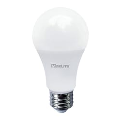 MaxLite A19 E26 (Medium) LED Bulb Warm White 75 Watt Equivalence 1 pk