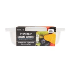 Progressive ProKeeper 2 cups Clear Food Container and Lid 1 pk