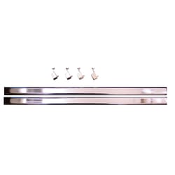 Easy Track 24 in. L Chrome Chrome Closet Rod