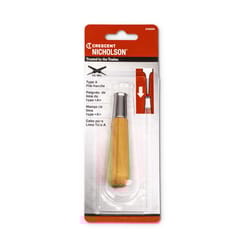 Crescent Nicholson 3-3/4 in. L X 2 in. W Wood File Handle 1 pc