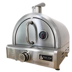 Mont Alpi Propane Gas Portable Pizza Oven Silver