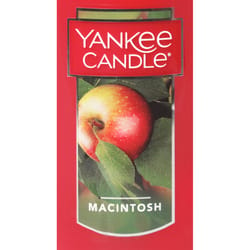 Yankee Candle Red Macintosh Scent Medium Pillar Candle 12 oz