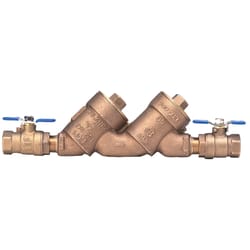 Zurn Bronze Double Check Backflow Preventer 1 pc