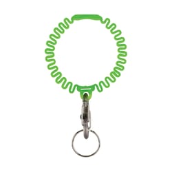 Nite Ize 2.5 in. D Plastic Lime Wristband Key Ring