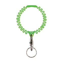 Nite Ize 2.5 in. D Plastic Lime Wristband Key Ring