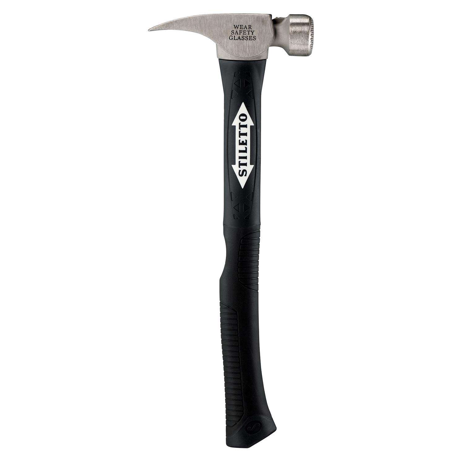 Stiletto 12 oz Milled Face Framing Hammer 18 in. Titanium Handle