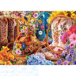 Eurographics Cowgirl Boots Puzzle Multicolor 1000 pc