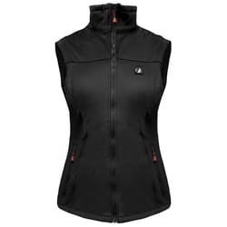 ActionHeat M Sleeveless Women's Full-Zip Heated Vest Kit Black