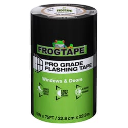 FrogTape Pro Grade 9 in. W X 75 ft. L Tape Flashing Tape Black