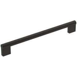 Amerock Versa Bar Cabinet Pull 8-13/16 in. Matte Black 1 pk