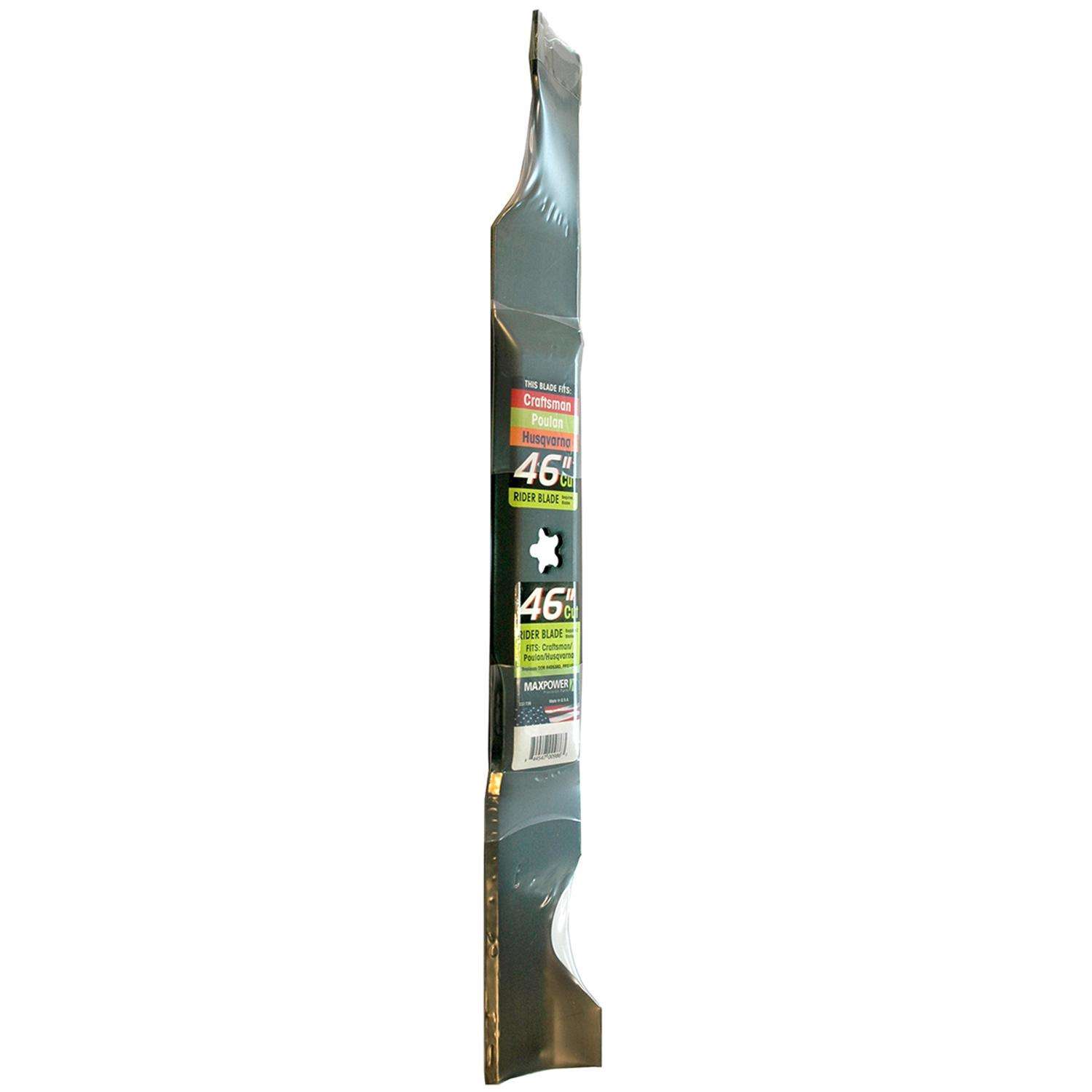 MaxPower 46 in. Standard Mower Blade For Riding Mowers 1 pk Ace Hardware