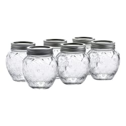 Accguan 6oz / 180ml Mason Jars Glass Jelly Jars, Canning Jars With Regular  Lids, Ideal for Honey,Jam,Wedding Favors,Shower Favors, 30 Pack