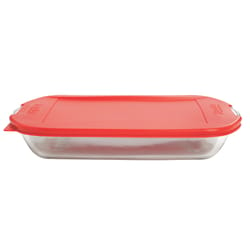 Anchor Hocking Essentials Cake Pan Cherry Red