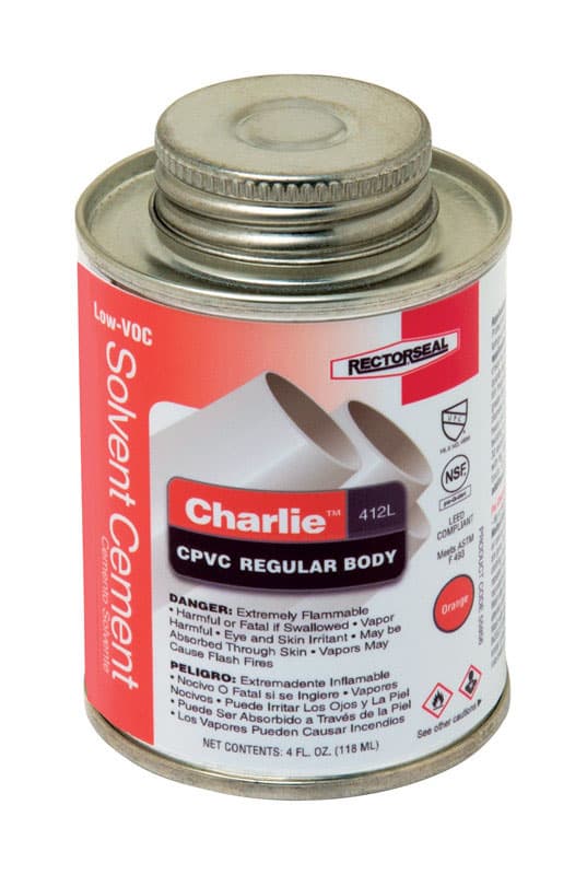 Rectorseal 55902 1/2 Pint 404L Regular Body Low