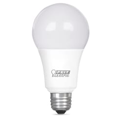 Feit Enhance A19 E26 (Medium) LED Bulb Bright White 75 Watt Equivalence 2 pk