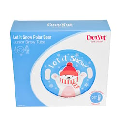 CocoNut Float Polar Bear PVC Snow Tube 32 in.