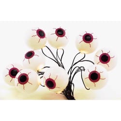 Celebrations Warm White LED Prelit Ghost & Eyeball Lights