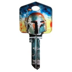 HILLMAN Star Wars Boba Fett House/Padlock Universal Key Blank KW1/10 Single