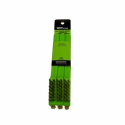 Forney 7.75 in. L Brass Wire Scratch Brush