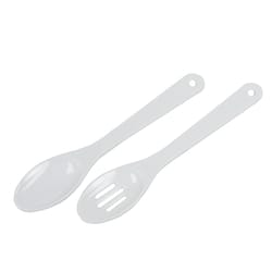 Chef Craft White Polypropylene Spoon