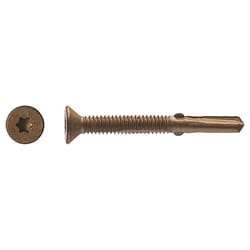 Big Timber No. 12 Sizes X 2 in. L Star Bronze Deep Wood Screws 340 pk