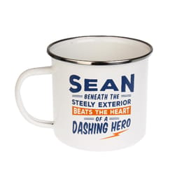 Top Guy Sean 14 oz Multicolored Steel Enamel Coated Mug 1 pk