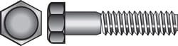 HILLMAN 1/2-13 in. D X 4 in. L Steel Hex Head Cap Screw 10 pk