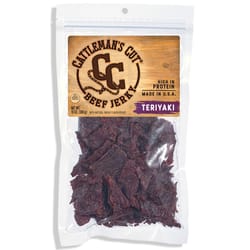 Cattleman's Cut Teriyaki Beef Jerky 10 oz Bagged