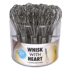 R&M  International Stainless Steel Whisk With Heart