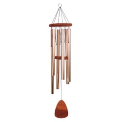 Festival Bronze Aluminum/Wood 36 in. Wind Chime