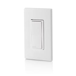 Leviton Decora WiFi Smart Smart-Enabled Light Switch White 1 pk