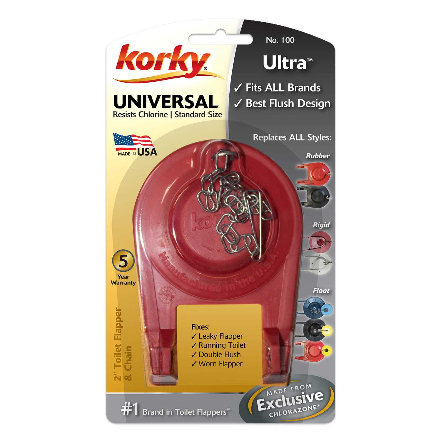 Korky Ultra High Performance Flapper Ace Hardware