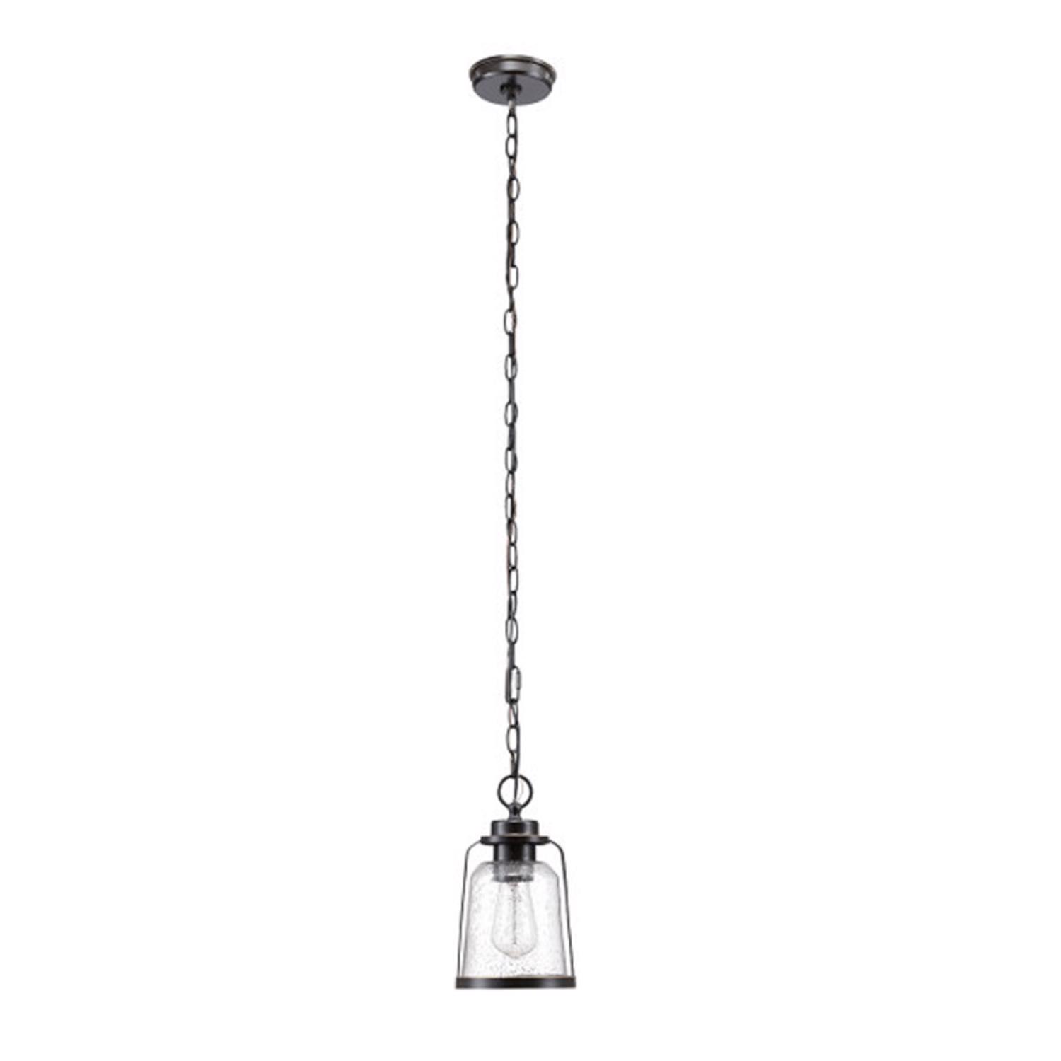 Curated visual reference: Gallery Detail: Globe Electric Roth Oil Rubbed Bronze Bronze 1 Lights Pendant