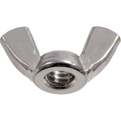 HILLMAN 1/2-13 in. Cold Forged Stainless Steel SAE Wing Nut 1 pk