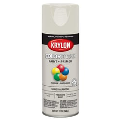 Krylon ColorMaxx Gloss Almond Paint + Primer Spray Paint 12 oz