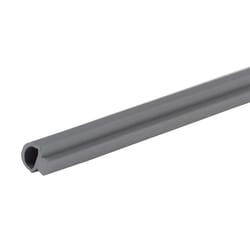 M-D BUILDING PRODUCTS 0.31 in. H X 0.38 in. W X 36 in. L Vinyl Threshold Replacement Insert Gray