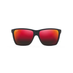 Maui Jim Cruzem Unisex Sunglasses Sunglasses Matte Black Frame Matte Black Frame Unisex Hawaii Lava